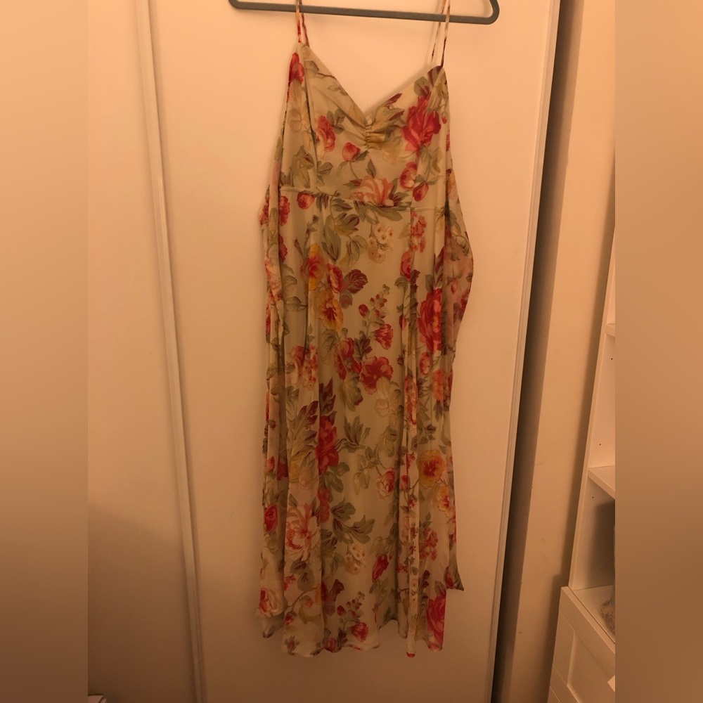 H&M Floral MIDI Dress